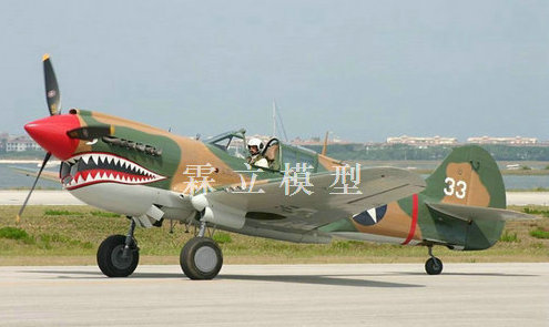 P-40战斗机模型