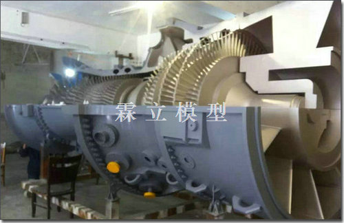 发动机模型剖面