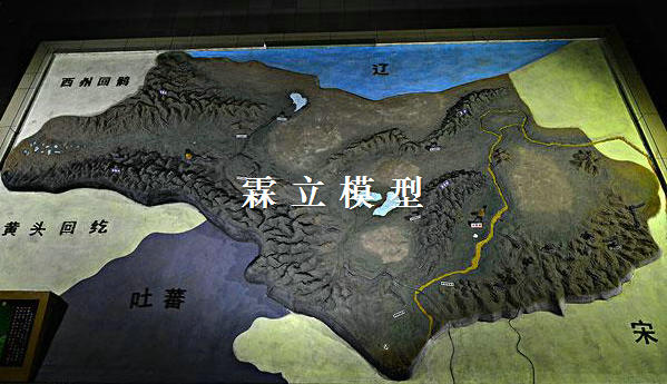 古代军事沙盘模型