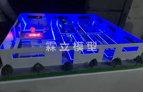 工厂生产线模型